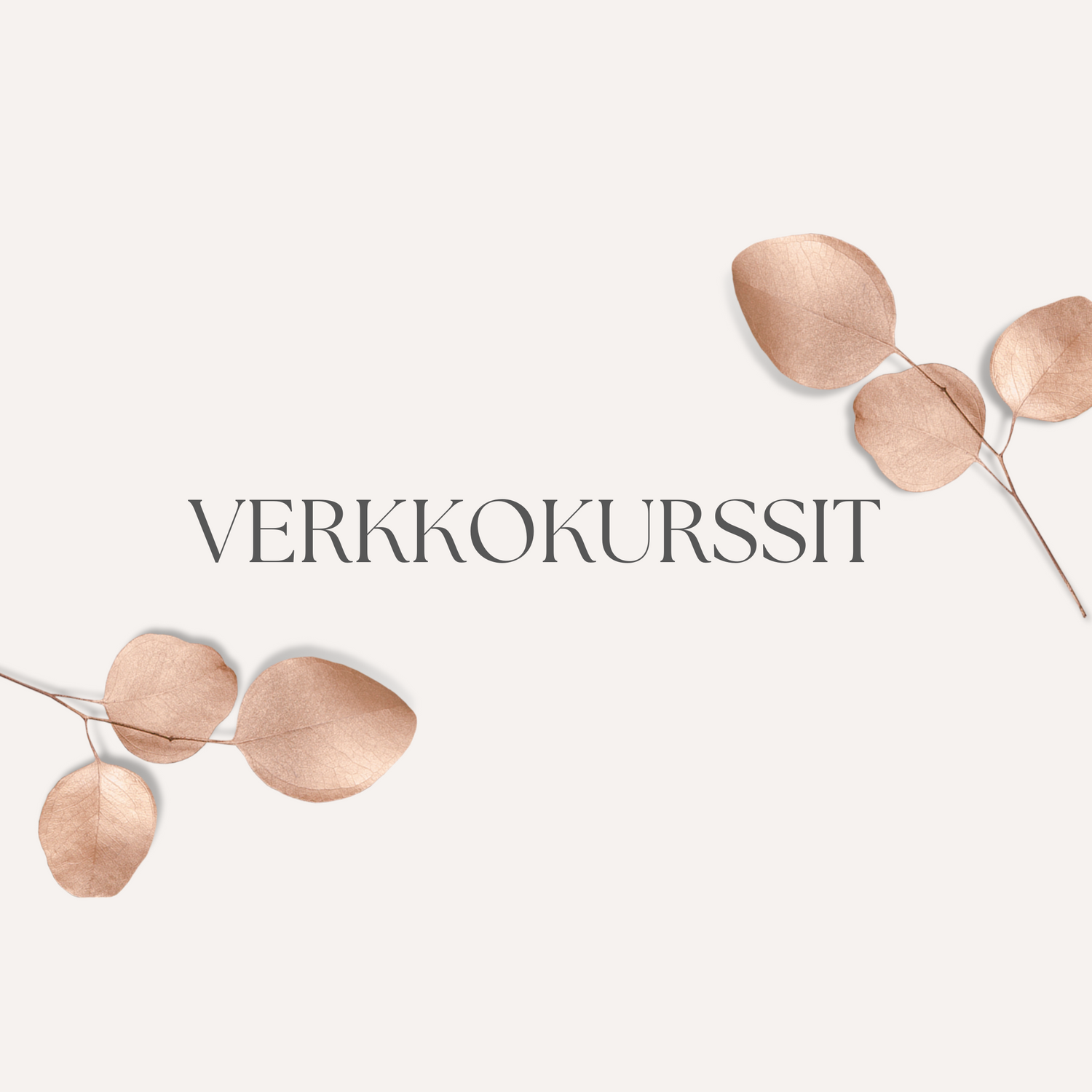 Verkkokurssit